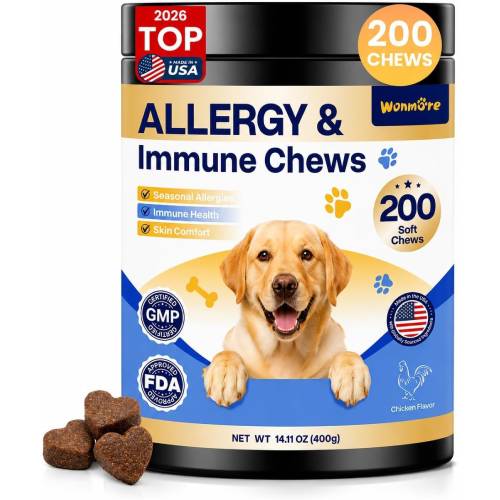 Dog Allergy Chews, Itchy Skin